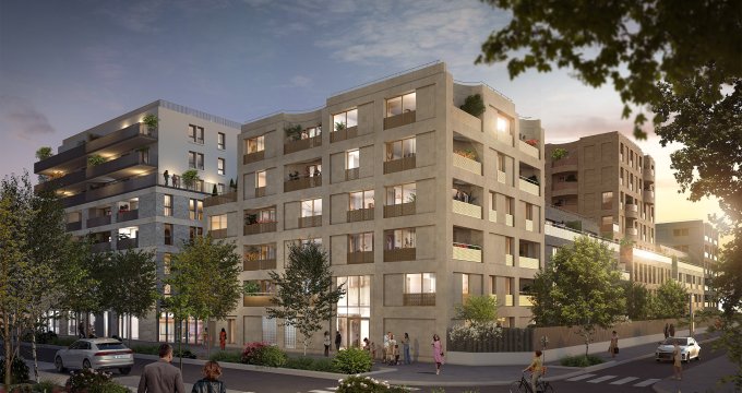 Achat / Vente immobilier neuf Aulnay-sous-Bois à 400m du parc départemental du Sausset (93600) - Réf. 8978