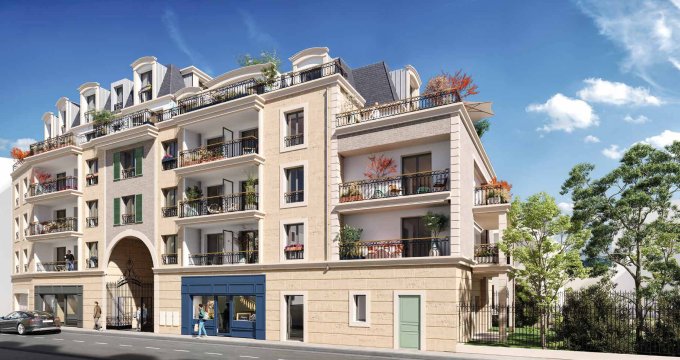 Achat / Vente immobilier neuf Clamart à 500m du tram T6 Soleil Levant (92140) - Réf. 8776