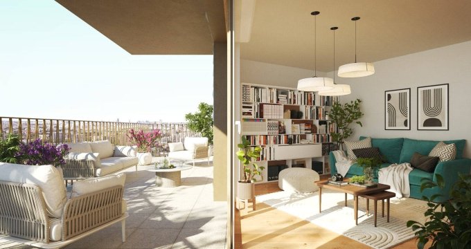 Achat / Vente immobilier neuf Créteil en plein cœur du quartier de la gare de l’Échat (94000) - Réf. 11064