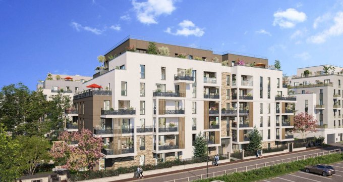 Achat / Vente immobilier neuf Ermont à 15 min du RER C et Transilien H (95120) - Réf. 10974