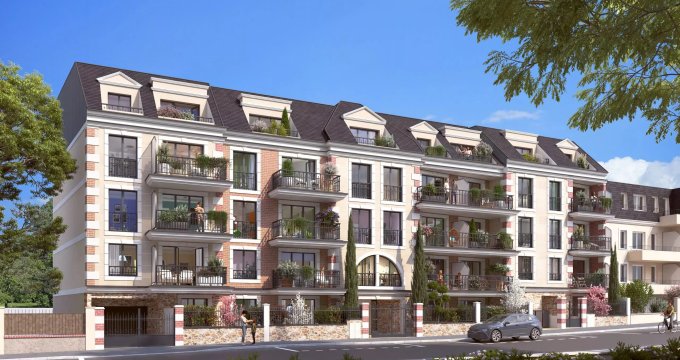 Achat / Vente immobilier neuf Gagny à 5 min à pied du RER E Gagny (93220) - Réf. 8972