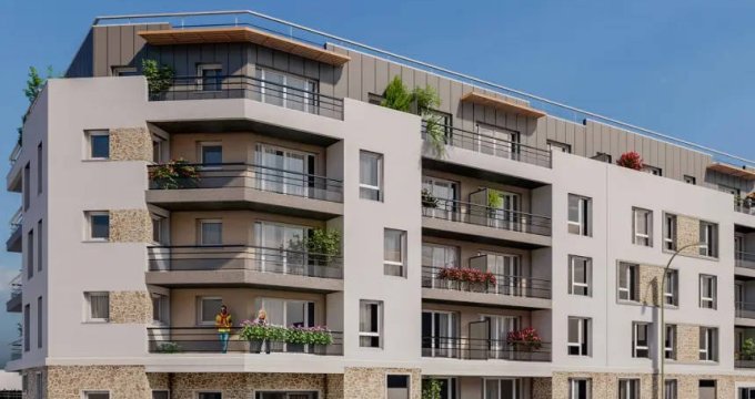 Achat / Vente immobilier neuf Meaux à 7 min à vélo de la gare de Meaux (77100) - Réf. 12096