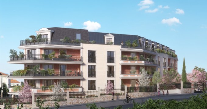 Achat / Vente immobilier neuf Neuilly-Plaisance à 10 min à pied du parc des Côteaux (93360) - Réf. 8988