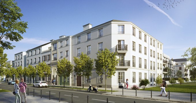 Achat / Vente immobilier neuf Serris à 5 min du parc d’attractions de Marne-la-Vallée (77700) - Réf. 11026