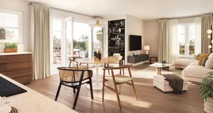 Achat / Vente immobilier neuf Villeneuve-la-Garenne à 35 min de Paris en métro (92390) - Réf. 11319