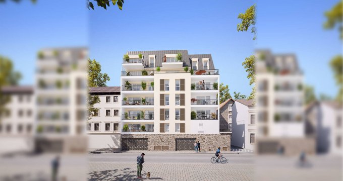 Achat / Vente immobilier neuf Villeneuve-Saint-Georges à 5 min a pied du RER D en bord de Seine (94190) - Réf. 9000