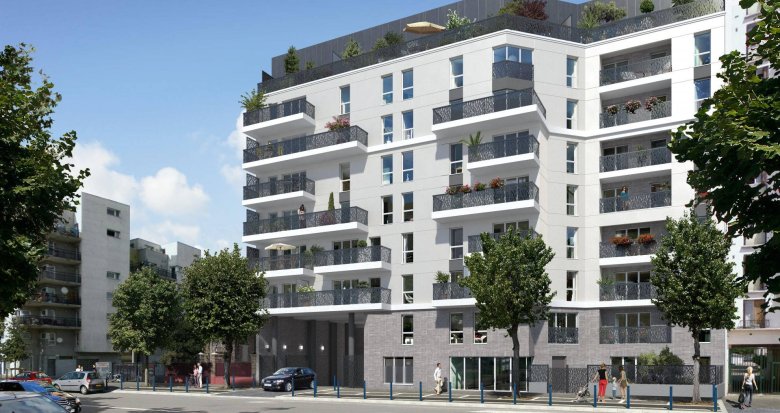 Achat / Vente immobilier neuf Aubervilliers à 850m du RER B (93300) - Réf. 11154