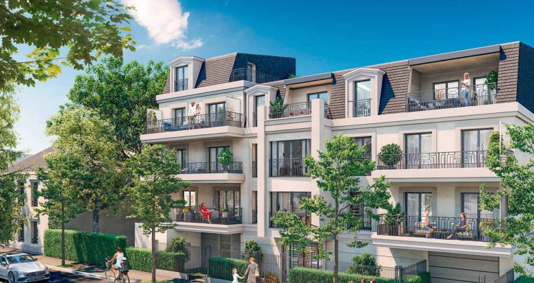 Achat / Vente immobilier neuf Aulnay-sous-Bois à 20 min en RER B de Charles de Gaulle (93600) - Réf. 8841