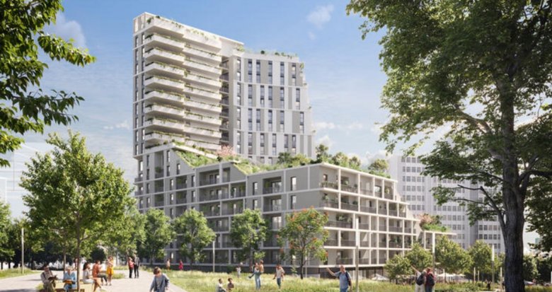 Achat / Vente immobilier neuf Bagneux écoquartier à 9 min à vélo du RER B (92220) - Réf. 9312