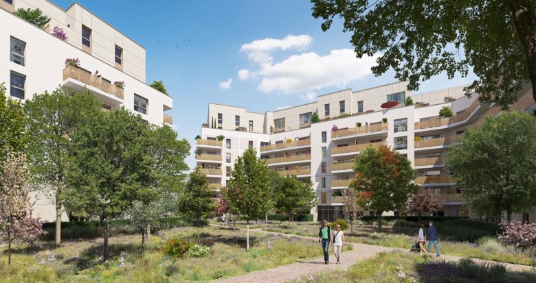 Achat / Vente immobilier neuf Bussy Saint-Georges à 700m de la gare RER A (77600) - Réf. 9634