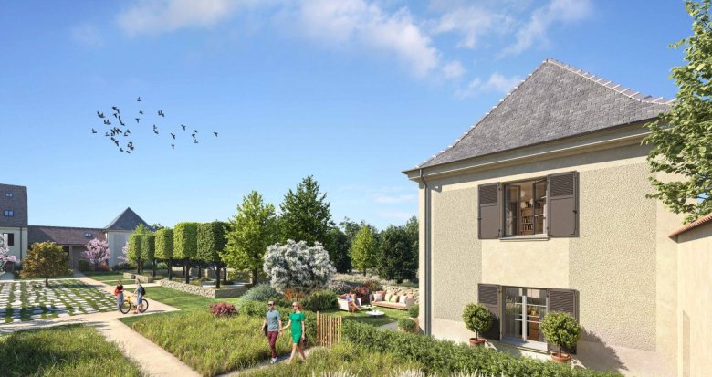 Achat / Vente immobilier neuf Chessy parc du Bicheret proche du château (77700) - Réf. 9638