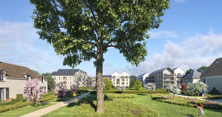 Achat / Vente immobilier neuf Chessy parc du Bicheret proche du château (77700) - Réf. 9638