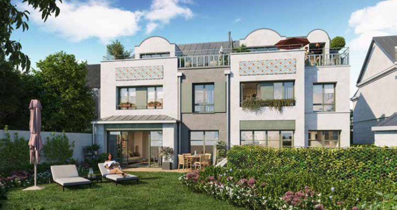 Achat / Vente immobilier neuf Clamart à 5 min à pied du tramway T6 Pavé Blanc (92140) - Réf. 12040