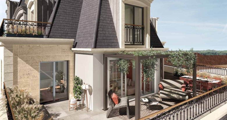 Achat / Vente immobilier neuf Clamart à 500m du tram T6 Soleil Levant (92140) - Réf. 8776