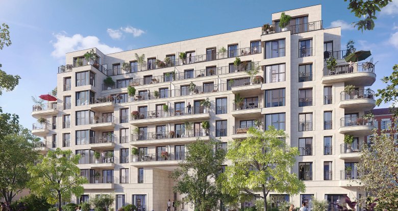 Achat / Vente immobilier neuf Clichy à 20 minutes de Paris en métro ligne 14 (92110) - Réf. 9293