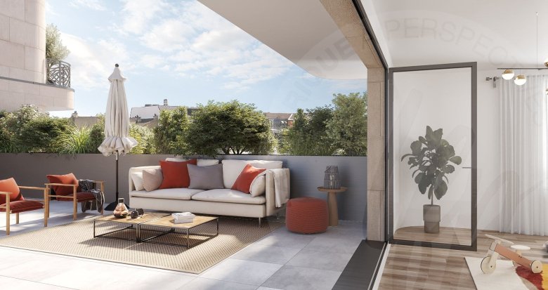 Achat / Vente immobilier neuf Clichy à 5 min à pied des berges de Seine (92110) - Réf. 9292