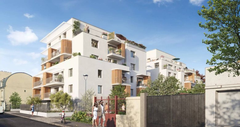 Achat / Vente immobilier neuf Colombes à 350 m du tram 2 Victor Basch (92700) - Réf. 11697