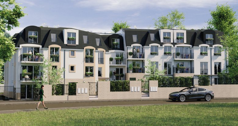 Achat / Vente immobilier neuf Combs-la-Ville à deux pas de la mairie et de l’Yerres (77380) - Réf. 9647