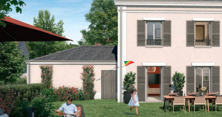 Achat / Vente immobilier neuf Coupvray à 6 minutes du centre de Val d’Europe (77700) - Réf. 9640