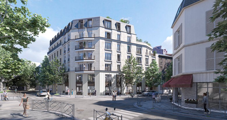 Achat / Vente immobilier neuf Courbevoie à moins de 10 min de Nanterre la Défense (92400) - Réf. 9286