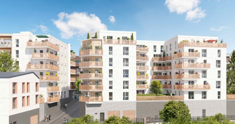 Achat / Vente immobilier neuf Drancy à 200m de la gare du RER B (93700) - Réf. 8762