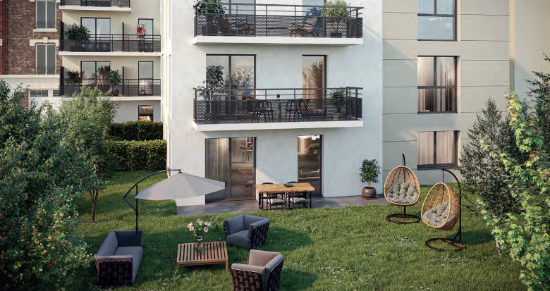 Achat / Vente immobilier neuf Épinay-sur-Seine à 8 min à pied de la gare RER C (93800) - Réf. 8942