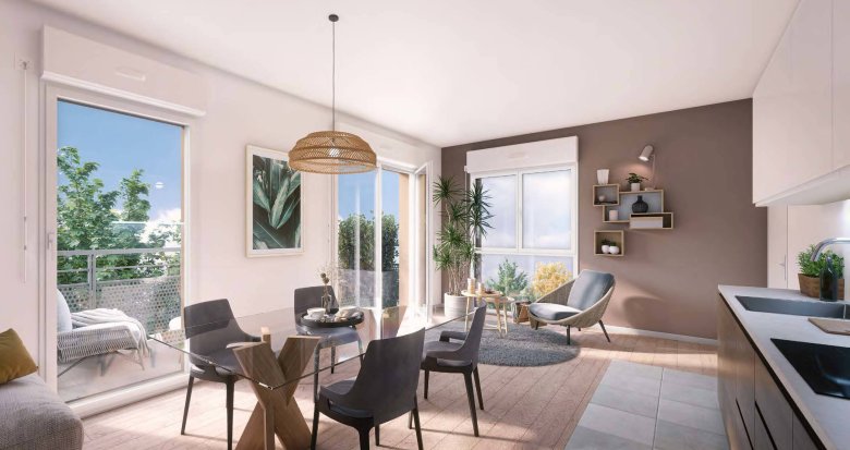 Achat / Vente immobilier neuf Épinay-sur-Seine à 8 min à pied de la gare RER C (93800) - Réf. 8942