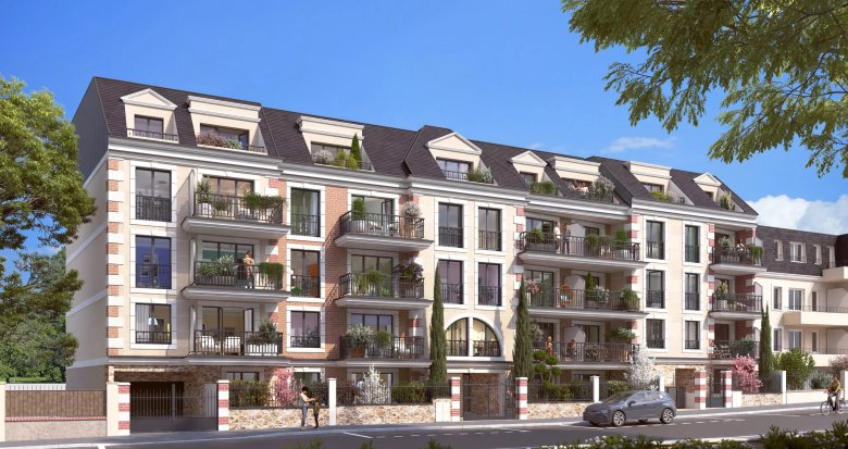 Achat / Vente immobilier neuf Gagny à 5 min à pied du RER E Gagny (93220) - Réf. 8972