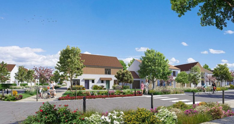 Achat / Vente immobilier neuf Isles-lès-Villenoy à 13 min de route de Chessy Marne-la-Vallée (77450) - Réf. 9625