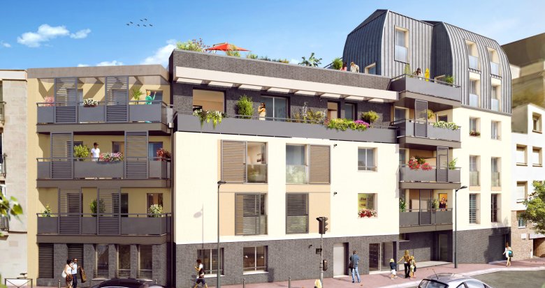 Achat / Vente immobilier neuf Issy-les-Moulineaux à 4 min à pied du métro 13 (92130) - Réf. 9302