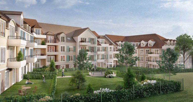 Achat / Vente immobilier neuf Jouars-Pontchartrain au coeur du centre-ville (78760) - Réf. 9676