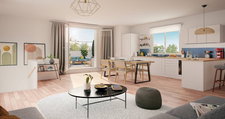 Achat / Vente immobilier neuf La Courneuve à deux pas du tramway T1 et du métro 7 (93120) - Réf. 8830