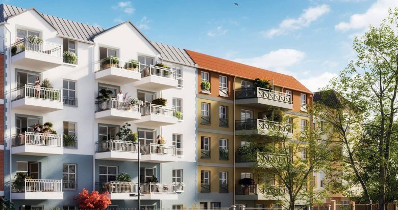 Achat / Vente immobilier neuf Le Blanc-Mesnil à 12 minutes à pied du RER B (93150) - Réf. 8861