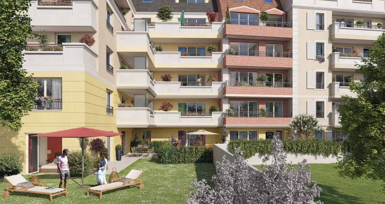 Achat / Vente immobilier neuf Le Blanc-Mesnil en plein centre-ville (93150) - Réf. 6966