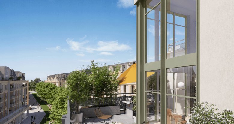 Achat / Vente immobilier neuf Le Blanc-Mesnil nouveau quartier proche d’un futur parc (93150) - Réf. 11807