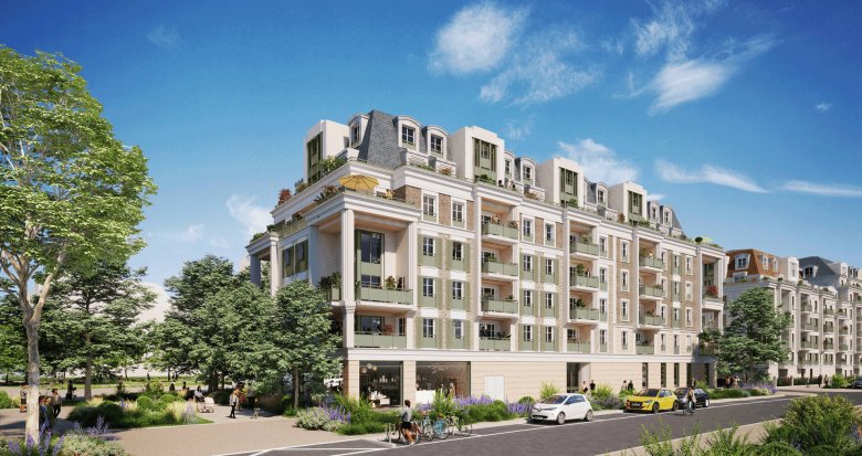 Achat / Vente immobilier neuf Le Blanc-Mesnil nouveau quartier proche d’un futur parc (93150) - Réf. 11807