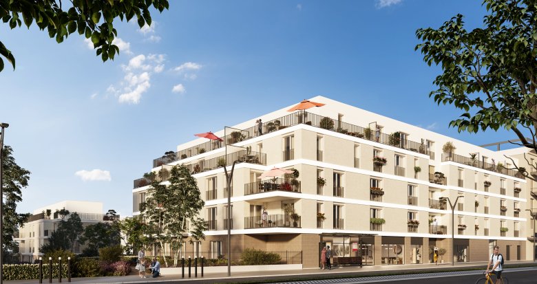 Achat / Vente immobilier neuf Le Pecq quartier Canada en rives de Seine (78230) - Réf. 9666