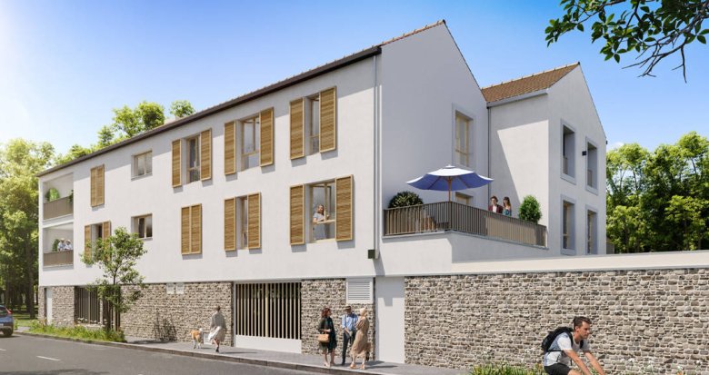 Achat / Vente immobilier neuf Le Plessis-Pâté à 8 min à vélo du campus universitaire (91220) - Réf. 9599