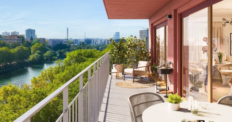 Achat / Vente immobilier neuf L’ile-en-Seine ecoquartier proche du quai du Châtelier (93450) - Réf. 8943