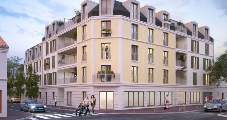 Achat / Vente immobilier neuf Mantes-la-Jolie à 450m de la gare transiliens J et N (78200) - Réf. 9674