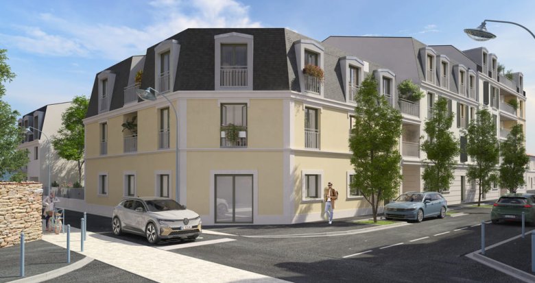 Achat / Vente immobilier neuf Mantes-la-Jolie à 450m de la gare transiliens J et N (78200) - Réf. 9674