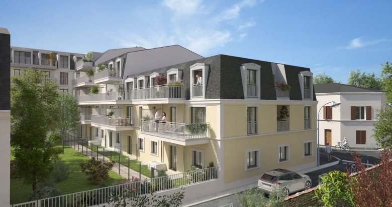 Achat / Vente immobilier neuf Mantes-la-Jolie à 450m de la gare transiliens J et N (78200) - Réf. 9674