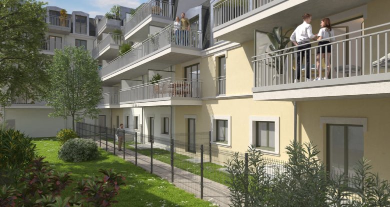 Achat / Vente immobilier neuf Mantes-la-Jolie à 450m de la gare transiliens J et N (78200) - Réf. 9674