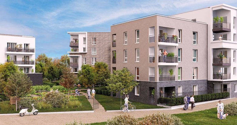 Achat / Vente immobilier neuf Melun écoquartier Woodi (77000) - Réf. 11811