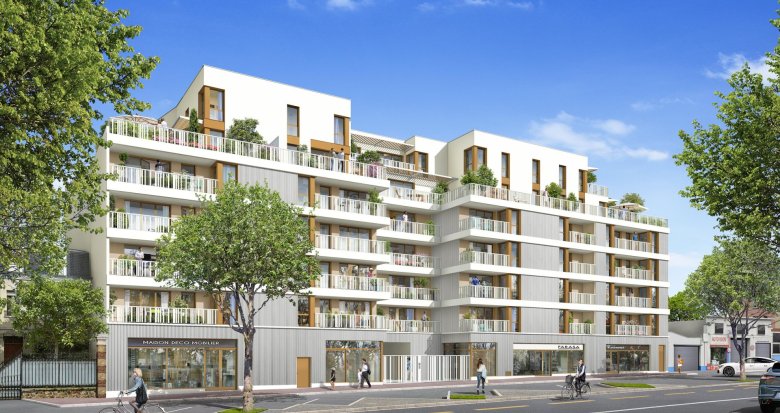 Achat / Vente immobilier neuf Nanterre à environ 500m du futur métro 15 (92000) - Réf. 8862