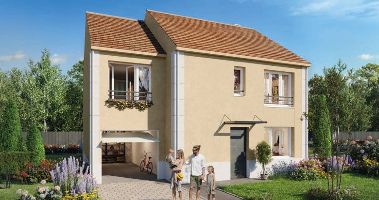 Achat / Vente immobilier neuf Osny à 7 minutes en vélo du parc du Château (95520) - Réf. 9037