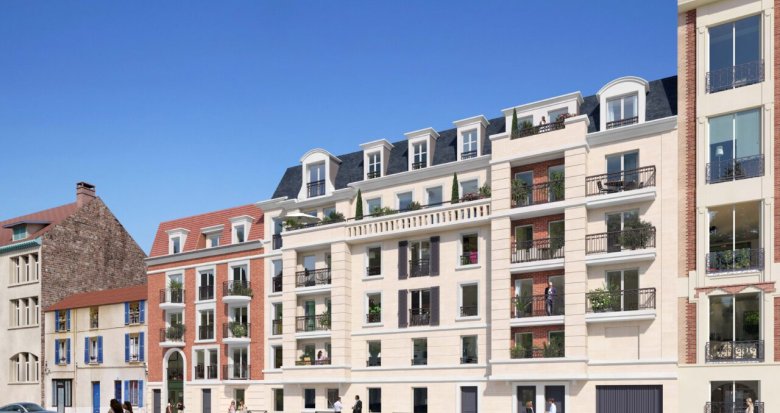 Achat / Vente immobilier neuf Puteaux à 600m de la gare transiliens L, U et tram T2 (92800) - Réf. 8850