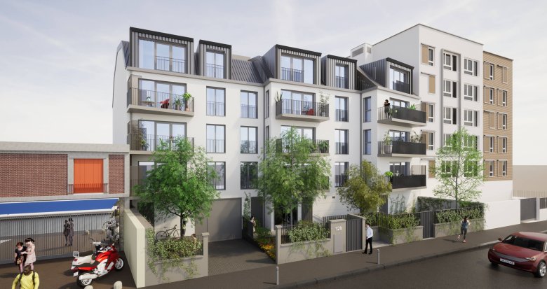 Achat / Vente immobilier neuf Romainville à quelques pas du métro ligne 11 direction Paris (93230) - Réf. 9110