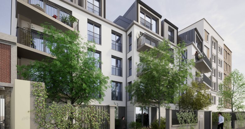 Achat / Vente immobilier neuf Romainville à quelques pas du métro ligne 11 direction Paris (93230) - Réf. 9110