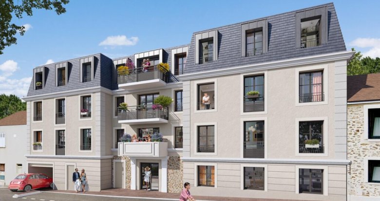 Achat / Vente immobilier neuf Saint-Cyr-L’École centre-ville à 20 min de Versailles (78210) - Réf. 9680